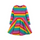 Abito Skater Sofia - Righe Arcobaleno - Cotone bio elasticizzato Abito Skater Sofia - Righe Arcobaleno - Cotone bio elasticizzato