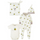 Completo Regalo Nascita - Apetta - Body+Tutina+Cappello Completo Regalo Nascita - Apetta - Body+Tutina+Cappello