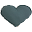 Cuscino Cuore Medium - Blu Ghiaccio Cuscino Cuore Medium - Blu Ghiaccio