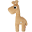 Grande Peluche Cuddle Friend Raffi - Alta 1 Metro!