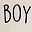 Palloncino Nascita - "It's a Boy" - Cotone