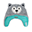 Cappello Reversibile Tessuto Sherpa - Lupo + Occhiali da Sci - Ultra Morbido