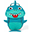 Zainetto 1-3 anni - Squalo - Eco-friendly e giocoso!