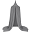 Baldacchino - Argento - Mussola di Cotone Baldacchino - Argento - Mussola di Cotone