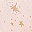 Fasciatoio e Coprifasciatoio Calma, Gold Stella/Rosa - 70x50x10 cm - Cotone bio