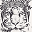 Kit Ricamo Crazy Animal - Tigre - 50x70 cm Kit Ricamo Crazy Animal - Tigre - 50x70 cm