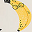 Massaggiagengive Paddle - Banana - Silicone e Cotone Bio Massaggiagengive Paddle - Banana - Silicone e Cotone Bio