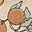 Reggiciuccio Arance - Beige - Cotone Organico