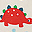 Completo Regalo Nascita - Dinosauri - Body+Tutina+Cappello