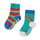 Pacco da 2 Calzini Antiscivolo - Arcobaleno - Cotone bio