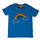 T-shirt Avery con Applique 3D - Cobalto/Arcobaleno - Cotone bio