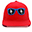 Berretto Estivo 3D con Visiera - Mostro - Cotone Elasticizzato (4-6 anni) Berretto Estivo 3D con Visiera - Mostro - Cotone Elasticizzato (4-6 anni)