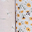 Set di 2 Copertine Swaddle 100 x 100 cm - Boho - 100% Cotone - Floreale Vintage+Libellula