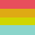 Occhiali da Sole Original Hearts - Arcobaleno Rainbow Bright - 100% Protezione UVA e UVB
