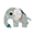 Doudou con Reggiuciuccio Cozy Friend Elphee -Blu - 25x22 cm Doudou con Reggiuciuccio Cozy Friend Elphee -Blu - 25x22 cm