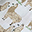 Mussola Milleusi - 100% mussola di cotone - 120x120 cm - Lama Mussola Milleusi - 100% mussola di cotone - 120x120 cm - Lama