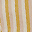 Cappellino Estivo Amelia - 100% Cotone Bio - Pesca/Sabbia e Giallo Ocra a Righe