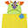 Asciugamano Bimbi con Cappuccio - Drago - 100% cotone Asciugamano Bimbi con Cappuccio - Drago - 100% cotone