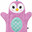 Guanto da Bagno - Pinguino - 100% Cotone Guanto da Bagno - Pinguino - 100% Cotone
