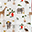 Copertina Neonato 75 x 100 cm - Forest Friends - 100% Mussola di Cotone