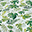 Lenzuolo per Culla - Foglie Tropicali - 100% Mussola di Cotone Lenzuolo per Culla - Foglie Tropicali - 100% Mussola di Cotone