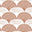Lenzuolo di sotto con angoli per lettino - Arcobaleni terracotta -140x70cm