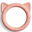 Massaggiagengive Gatto - 100% Silicone Alimentare - Rosa Massaggiagengive Gatto - 100% Silicone Alimentare - Rosa