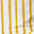 Salopette a Strisce - Oro - 100% Cotone Biologico GOTS