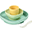 Set Completo per Pappa - 4 pezzi - Silicone - Giallo Set Completo per Pappa - 4 pezzi - Silicone - Giallo