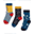 Pacco da 3 Calzini Rock my Socks - Indaco/Husky - Cotone Bio