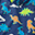 Linework Dinos Colour Changing Raincoat