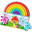 Blue's Clues & You - Puzzle Arcobaleno in Legno - 9 pezzi