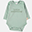 Body a Manica Lunga - Frase Aqua - 100% Cotone Pima Body a Manica Lunga - Frase Aqua - 100% Cotone Pima
