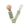 Reggiciuccio Universale Paci Clip - Salvia e Avorio - 100% Cotone Biologico GOTS! Reggiciuccio Universale Paci Clip - Salvia e Avorio - 100% Cotone Biologico GOTS!