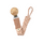 Reggiciuccio Universale Paci Clip - Rosa e Avorio - 100% Cotone Biologico GOTS! Reggiciuccio Universale Paci Clip - Rosa e Avorio - 100% Cotone Biologico GOTS!