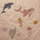 Set Copri Piumone Carl - 140x200 cm - Sea Creature - Rosa Cipria