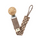 Reggiciuccio Universale Paci Clip - Nocciola e Vaniglia - 100% Cotone Biologico GOTS! Reggiciuccio Universale Paci Clip - Nocciola e Vaniglia - 100% Cotone Biologico GOTS!