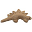 Mini Dinosauro di Stoffa, Stegosauro Beige - Perfetto regalino per le feste