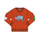 Felpa Easy-On - Rosso Fuoco/Rinoceronte - Cotone Organico
