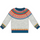 Maglione Fika Fairisle - Grigio Chiaro/Multicolore - 100% Cotone Organico Maglione Fika Fairisle - Grigio Chiaro/Multicolore - 100% Cotone Organico