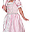 Costume da Principessa, Rosa - Perfetto per Carnevale e feste in maschera!