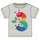 T-shirt Magic Number Grigia - Bruco - 100% Cotone Organico GOTS