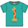 T-shirt Magic Number Verde Acqua - Giraffa - 100% Cotone Organico GOTS T-shirt Magic Number Verde Acqua - Giraffa - 100% Cotone Organico GOTS