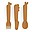 Set Posate Cucchiaio Coltello Forchetta Kiddish . Amici di Deer - Mostarda - 100% Riciclabile senza Melamina Set Posate Cucchiaio Coltello Forchetta Kiddish . Amici di Deer - Mostarda - 100% Riciclabile senza Melamina