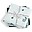 Set 3 Telini Antirigurgito Lalee il Lama - Blu - 70x70 cm - 100% Cotone GOTS Set 3 Telini Antirigurgito Lalee il Lama - Blu - 70x70 cm - 100% Cotone GOTS