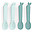 Set 4 Cucchiai Kiddish - Lalee - Blu - 100% Riciclabile senza Melamina Set 4 Cucchiai Kiddish - Lalee - Blu - 100% Riciclabile senza Melamina