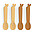 Set 4 Cucchiai Kiddish - Lalee - Mostarda - 100% Riciclabile senza Melamina Set 4 Cucchiai Kiddish - Lalee - Mostarda - 100% Riciclabile senza Melamina