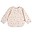 Bavaglio a Maniche Lunghe Impermeabile con Tasca - Happy Dots - Cipria - Certificato Oeko-Tex