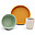 Set Pappa Stick&Stay - Piatto Ciotola Bicchiere - Lalee il Lama - 100% Silicone Alimentare