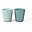 Set 2 Tazze Mini Mug Kiddish - Croco - Blu - 100% Riciclabile senza Melamina Set 2 Tazze Mini Mug Kiddish - Croco - Blu - 100% Riciclabile senza Melamina